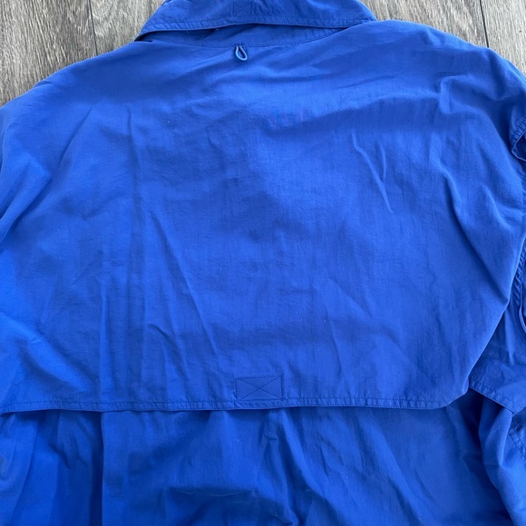 World Wide Sportsman Fishing Mesh Blue Outdoor Long Sleeve Button Down Shirt 3XL - Picture 9 of 9